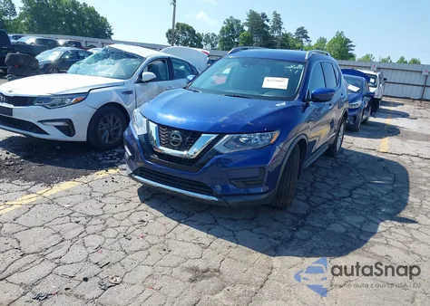 2020 Nissan Rogue Sv Fwd из США, поврежденный, VIN KNMAT2MTXLP526370